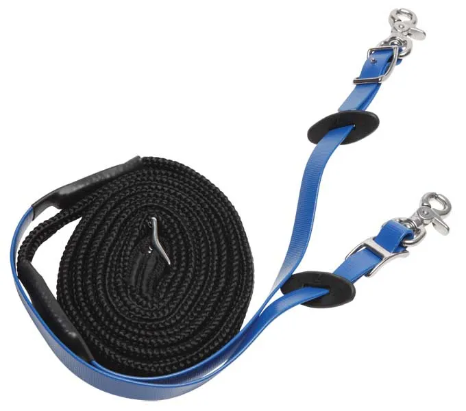 Zilco Endurance Reins - Woven Grip Stainless Steel Fittings