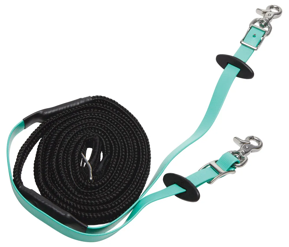 Zilco Endurance Reins - Woven Grip Stainless Steel Fittings